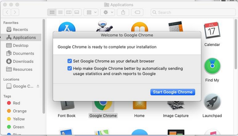 installation is finished | uninstall google on mac