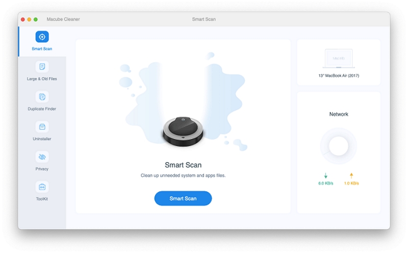 install Macube Cleaner | clear startup disk on mac