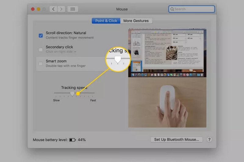 tracking speed |Speed Up Mouse on Mac