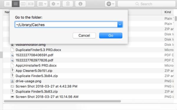 look for temporary files | force quit unresponsive apps