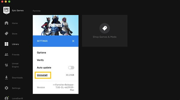 uninstall Fortnite from Epic Games Launcher | Uninstall Fortnite with or without Epic Games Launcher PC Mac