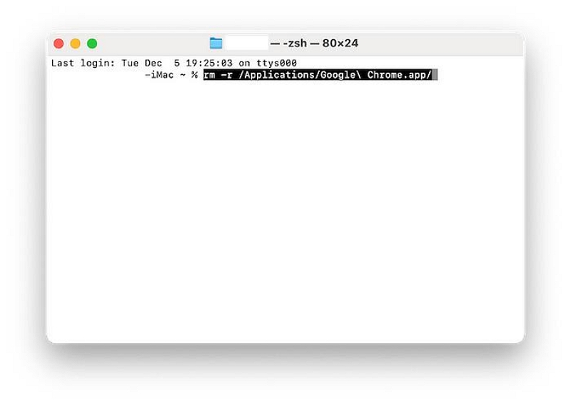 uninstall google through the terminal | uninstall google on mac